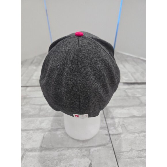 WASHINGTON NATIONALS Pink & Black New Era 7 5/8 Fitted Hat, Baseball Cap - Picture 4 of 10